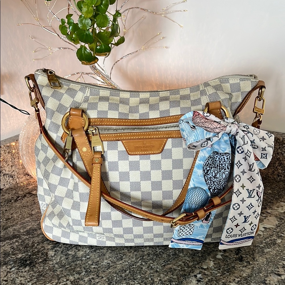 Louis Vuitton Damier Azur Evora MM Tote
